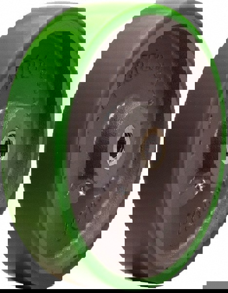 Caster Wheel: Polyurethane on Cast Iron, 0.5