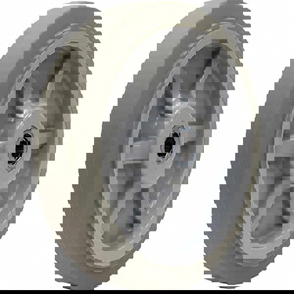 Caster Wheel: Rubber on Thermoplastic, 0.5