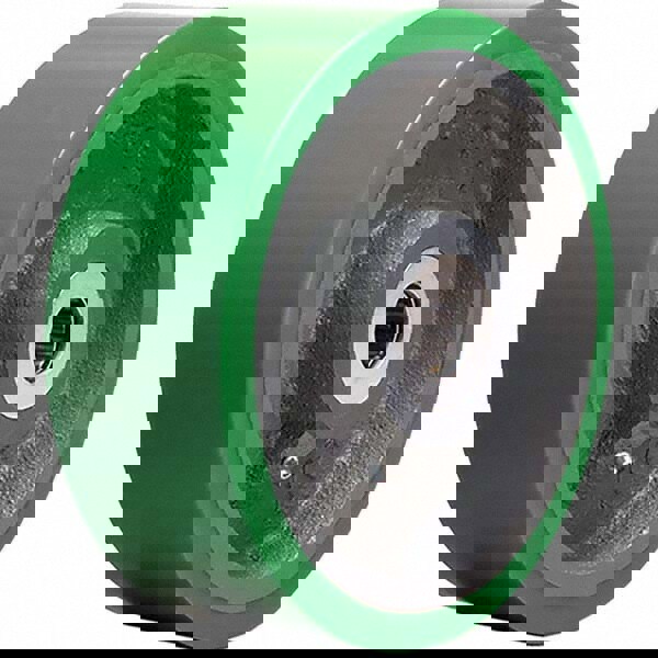 Caster Wheel: Polyurethane on Cast Iron, 1.25