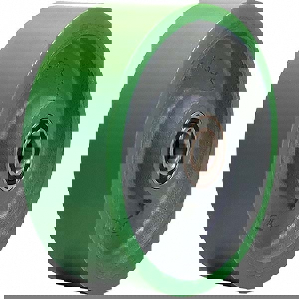 Caster Wheel: Polyurethane on Cast Iron, 0.75