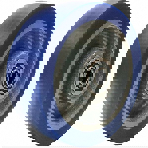 Caster Wheel: Polyurethane on Cast Iron, 0.75