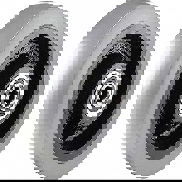 Caster Wheel: Polyurethane on Cast Iron, 0.75