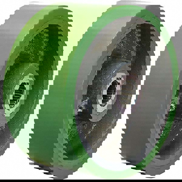 Caster Wheel: Polyurethane on Cast Iron, 1