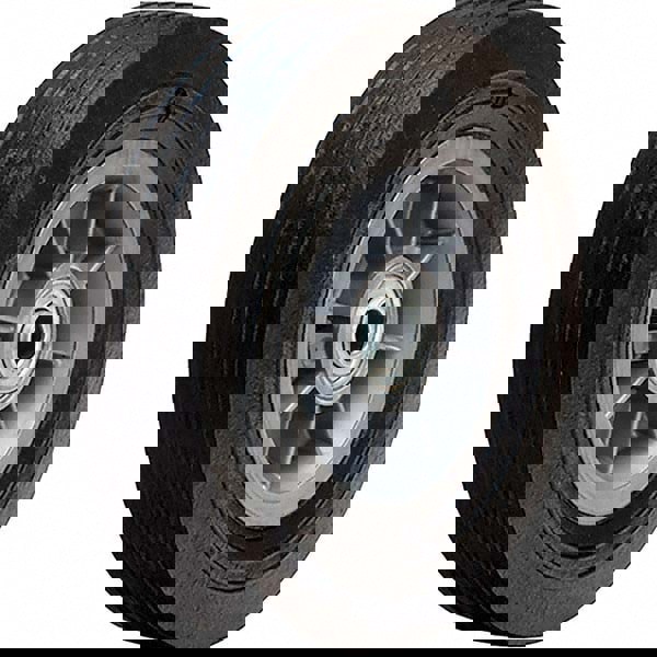 Caster Wheel: Rubber on Polypropylene, 0.75