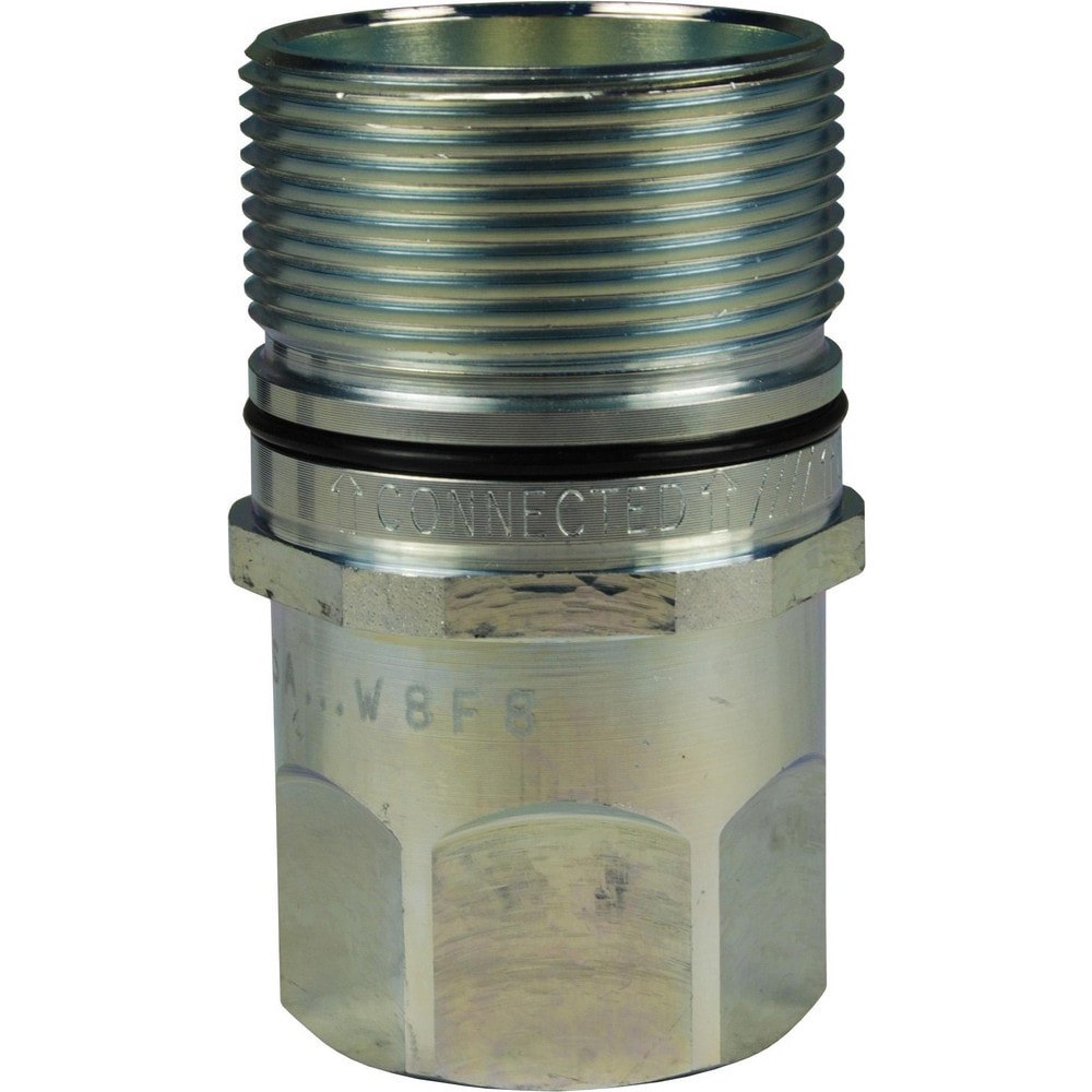 Hydraulic Hose Fittings & Couplings; Type: W-Series Wingstyle Female Threaded Plug ; Fitting Type: Female Plug ; Hose Inside Diameter (Decimal Inch): 1.0000 ; Hose Size: 1 ; Material: Steel ; Thread Type: NPTF