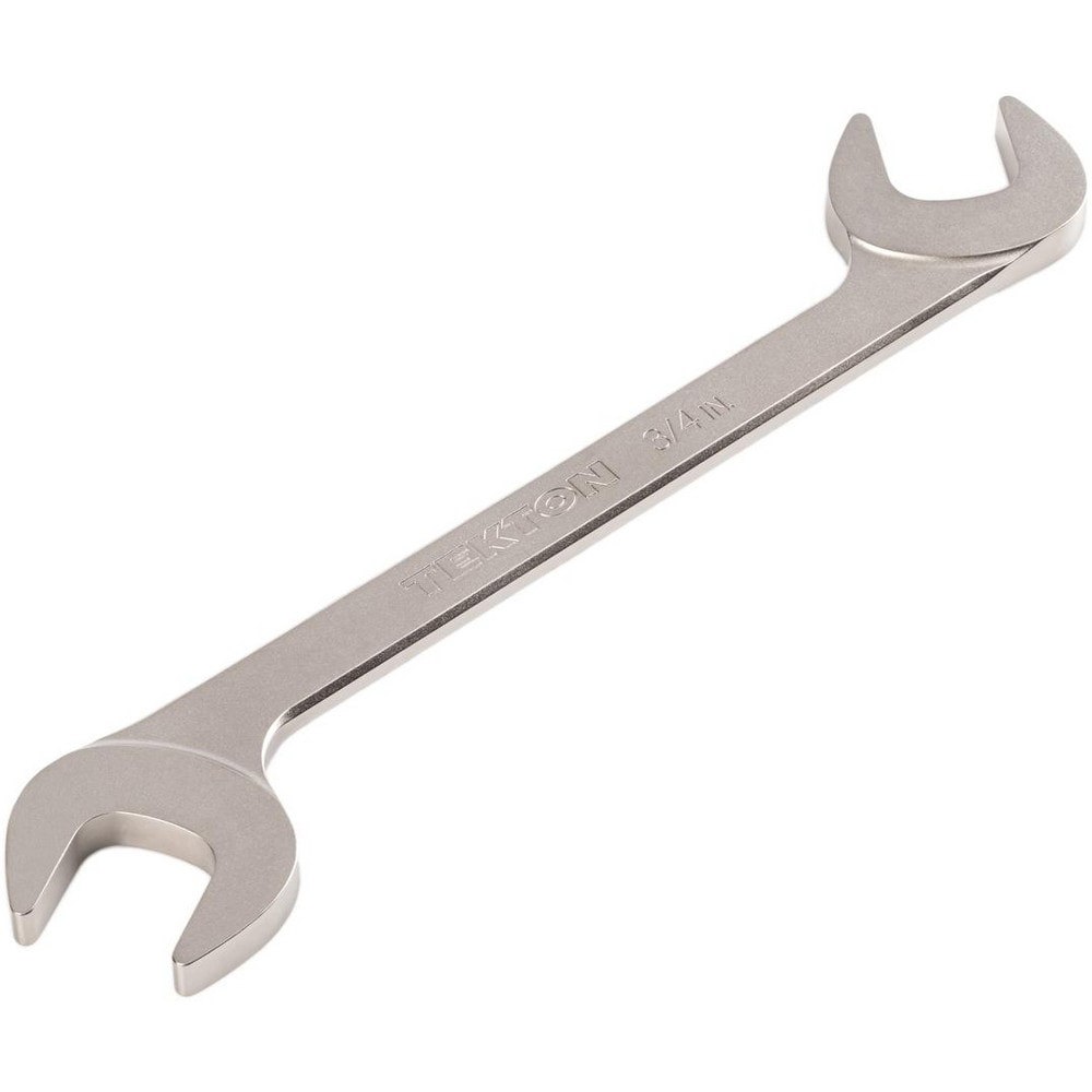 Open End Wrenches; Wrench Type: Open End ; Head Type: Angled ; Wrench Size: 3/4 in ; Material: Steel ; Finish: Electroless Nickel ; Head Angle: 30; 60