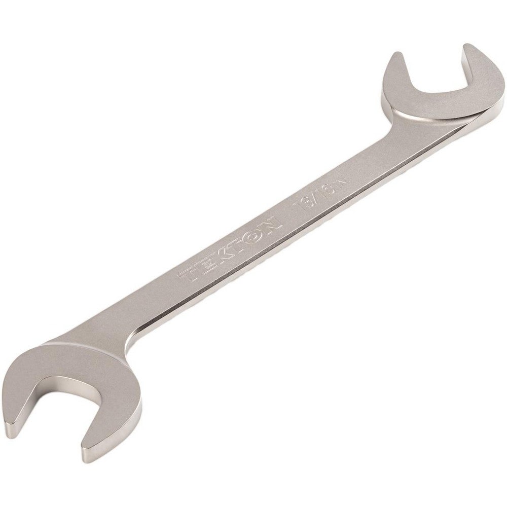 Open End Wrenches; Wrench Type: Open End ; Head Type: Angled ; Wrench Size: 13/16 in ; Material: Steel ; Finish: Electroless Nickel ; Head Angle: 30; 60