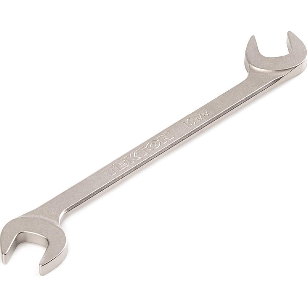 Open End Wrenches; Wrench Type: Open End ; Head Type: Angled ; Wrench Size: 10 mm ; Material: Steel ; Finish: Electroless Nickel ; Head Angle: 30; 60