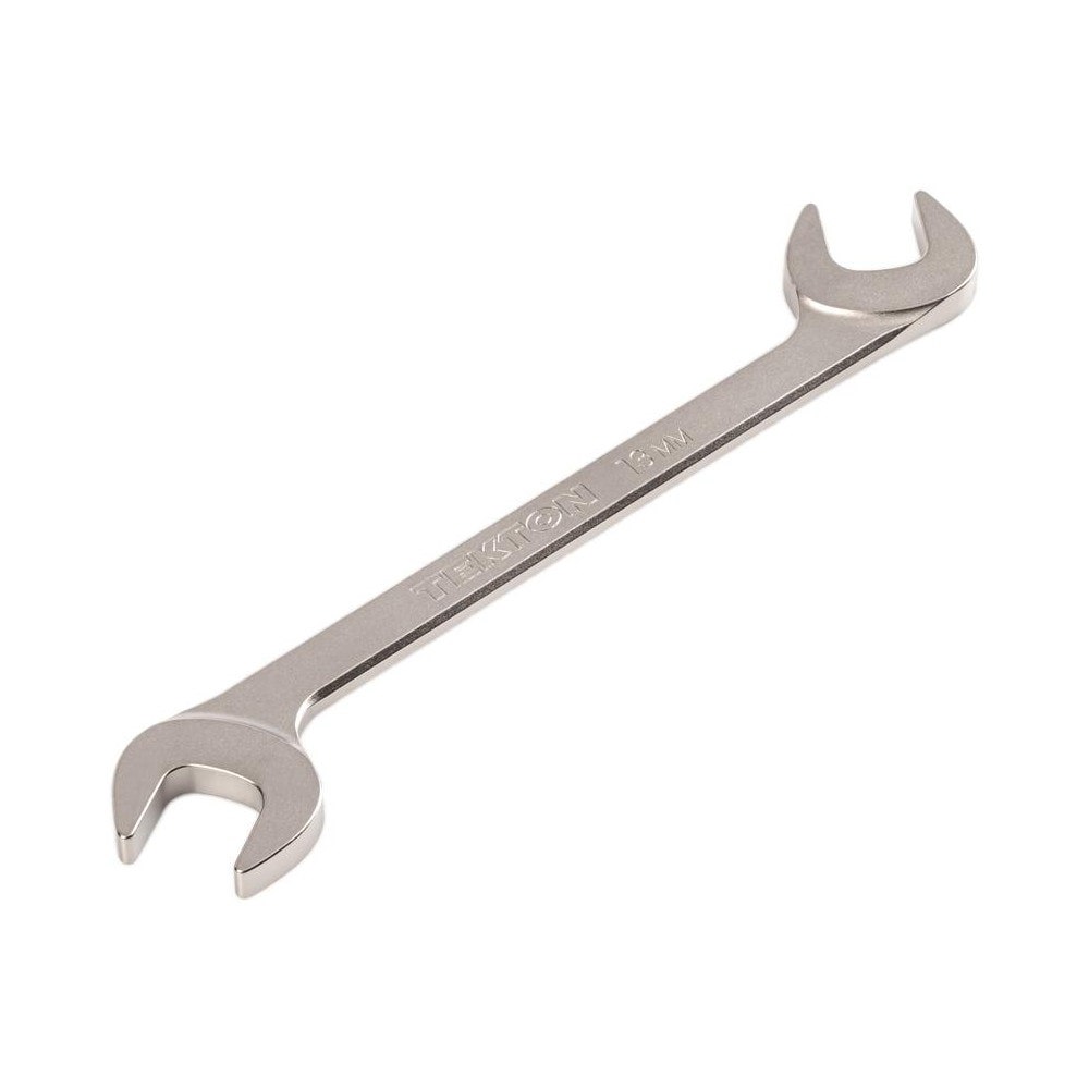 Open End Wrenches; Wrench Type: Open End ; Head Type: Angled ; Wrench Size: 13 mm ; Material: Steel ; Finish: Electroless Nickel ; Head Angle: 30; 60