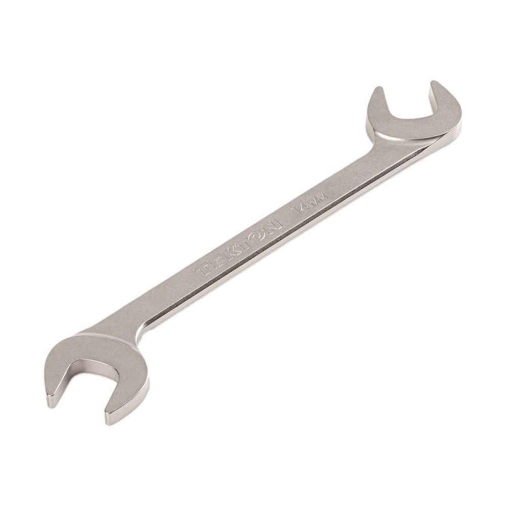 Open End Wrenches; Wrench Type: Open End ; Head Type: Angled ; Wrench Size: 14 mm ; Material: Steel ; Finish: Electroless Nickel ; Head Angle: 30; 60