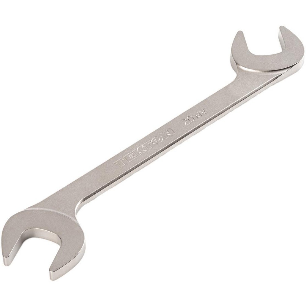 Open End Wrenches; Wrench Type: Open End ; Head Type: Angled ; Wrench Size: 20 mm ; Material: Steel ; Finish: Electroless Nickel ; Head Angle: 30; 60