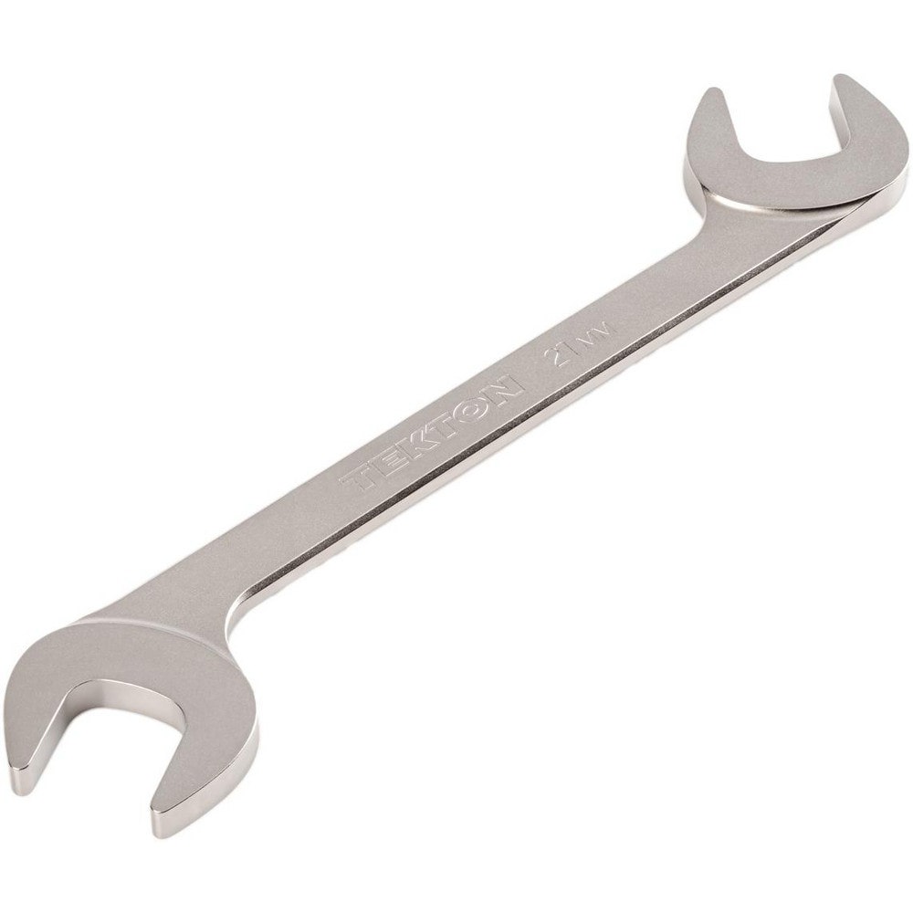 Open End Wrenches; Wrench Type: Open End ; Head Type: Angled ; Wrench Size: 21 mm ; Material: Steel ; Finish: Electroless Nickel ; Head Angle: 30; 60