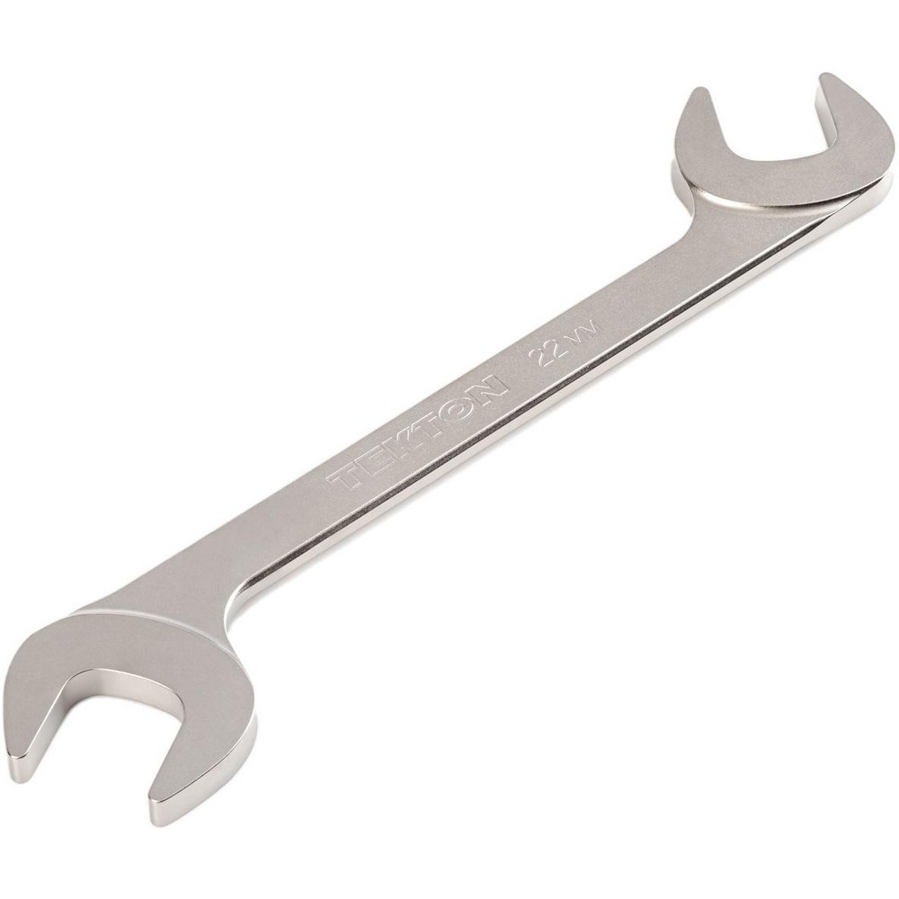 Open End Wrenches; Wrench Type: Open End ; Head Type: Angled ; Wrench Size: 22 mm ; Material: Steel ; Finish: Electroless Nickel ; Head Angle: 30; 60