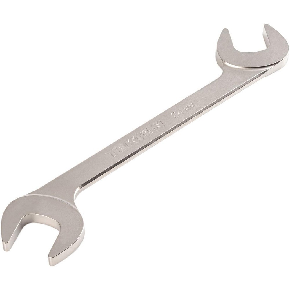 Open End Wrenches; Wrench Type: Open End ; Head Type: Angled ; Wrench Size: 24 mm ; Material: Steel ; Finish: Electroless Nickel ; Head Angle: 30; 60