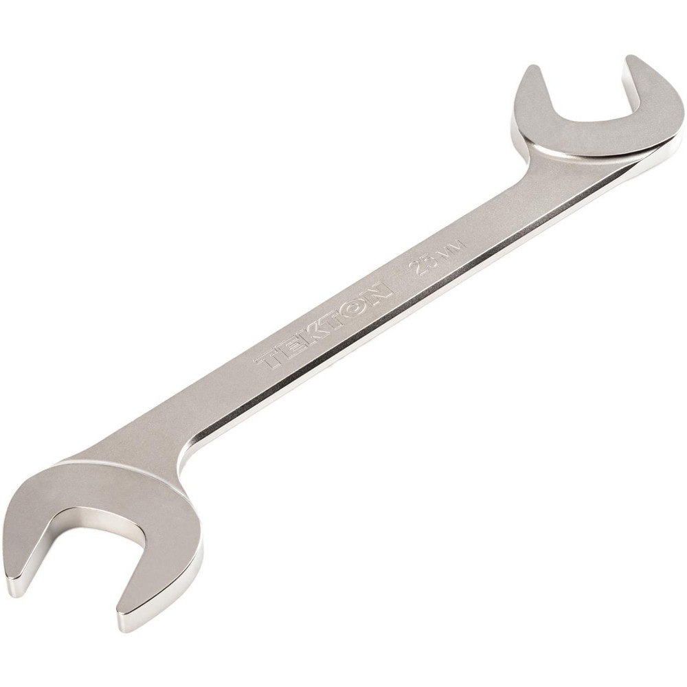 Open End Wrenches; Wrench Type: Open End ; Head Type: Angled ; Wrench Size: 25 mm ; Material: Steel ; Finish: Electroless Nickel ; Head Angle: 30; 60