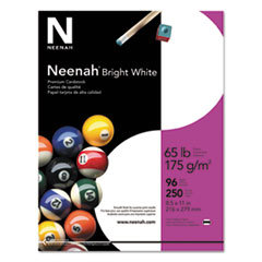 Neenah Cardstock Paper, 65 lbs, 8.5