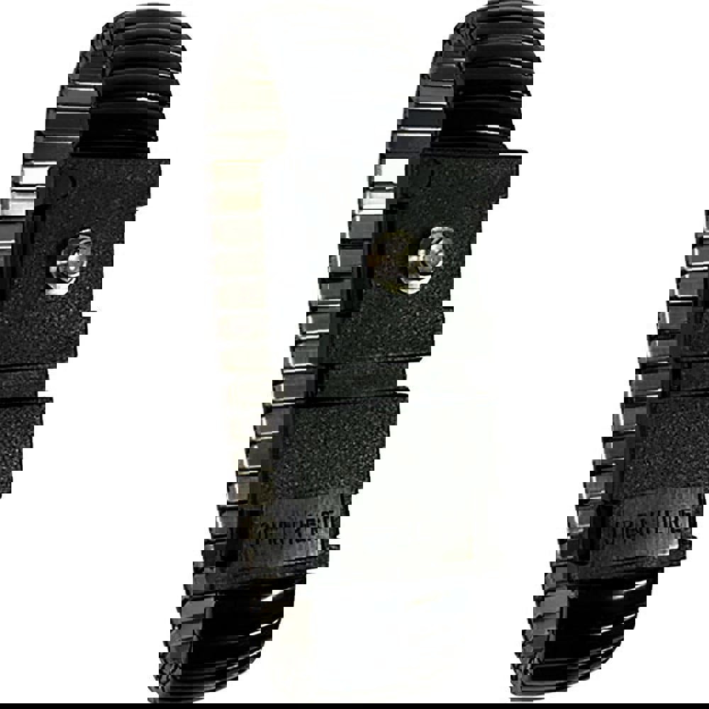 Anti-Static & Grounding Wrist Straps; Size: Adjustable ; Attachment Method: Snap Lock ; Disposable: No ; Material: Metal ; Resistor: Yes ; Color: Black