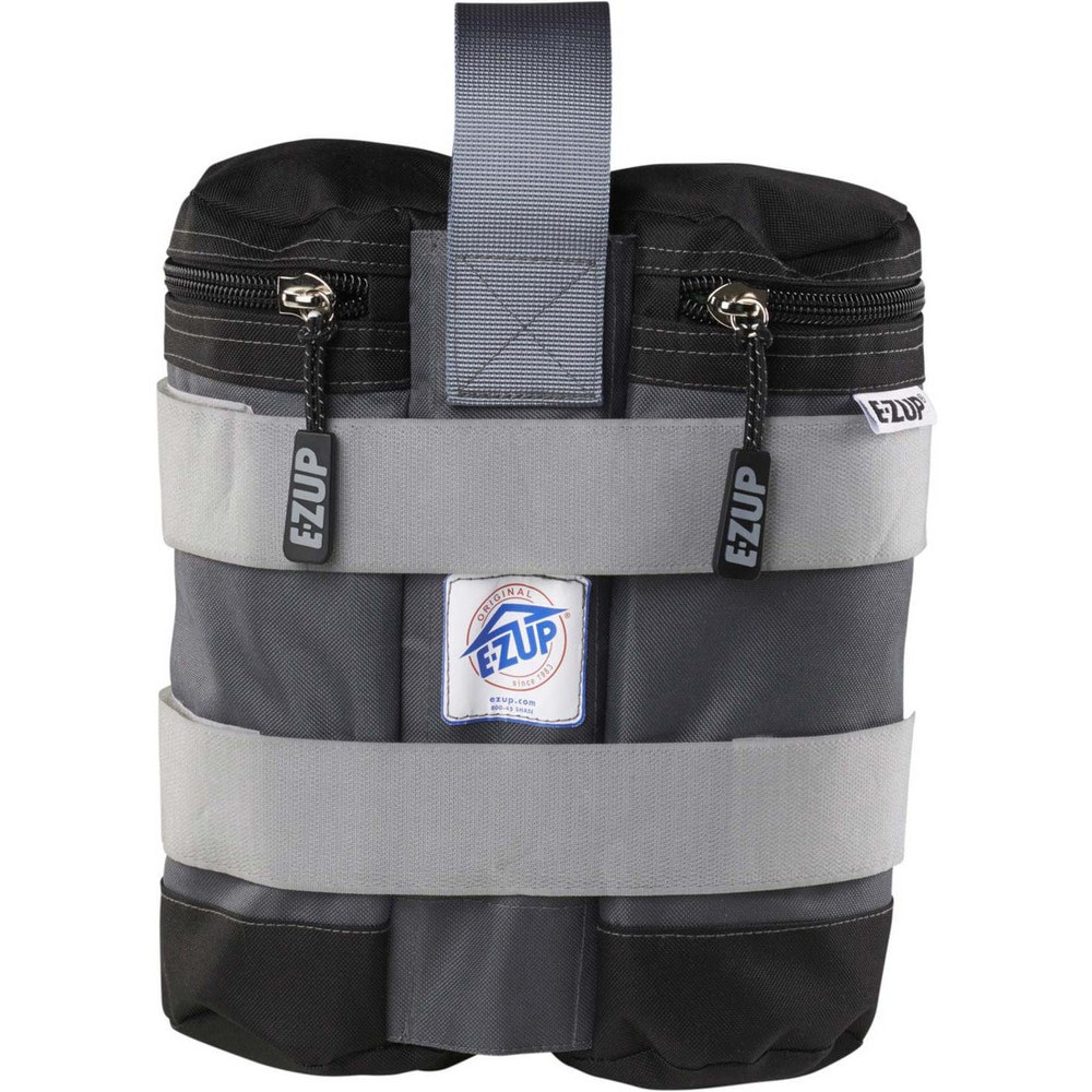 Temporary Structure Parts & Accessories; Product Type: Weight Bag ; Material: Polyester ; For Use With: All Shelters ; Color: Steel Gray ; Includes: (4) 25lbs Weight Bags (Steel Gray); (4) Quick Attachment Pins