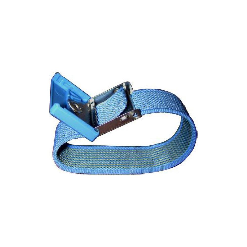 Grounding Wrist Straps; Attachment Method: Snap Lock ; Disposable: No ; Material: Fabric ; Resistor: Yes ; Grounding Cord Included: No