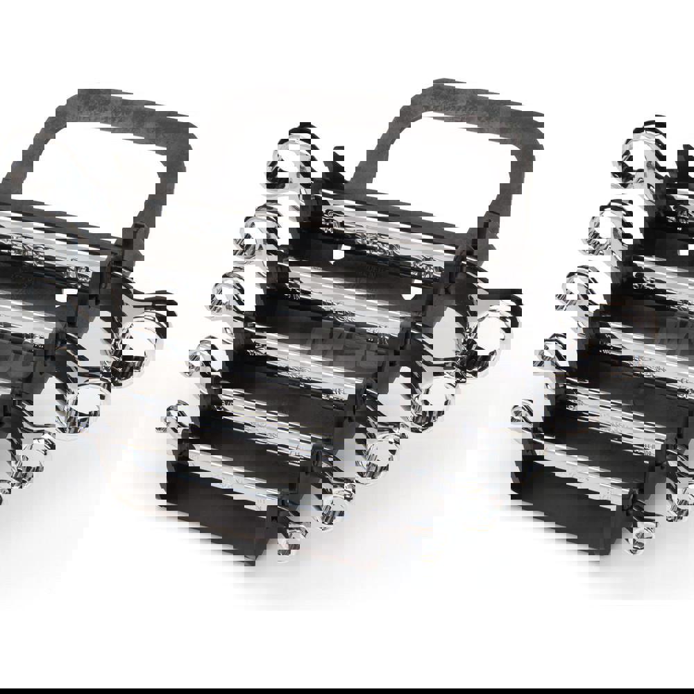 45-Degree Offset Box End Wrench Set, 5-Piece (1/4-13/16 in.) - Holder