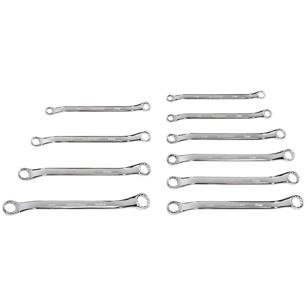 Wrench Sets; System Of Measurement: Inch; Metric ; Container Type: None ; Material: Steel ; Finish Coating: Chrome ; Non-sparking: No ; Corrosion-resistant: Yes