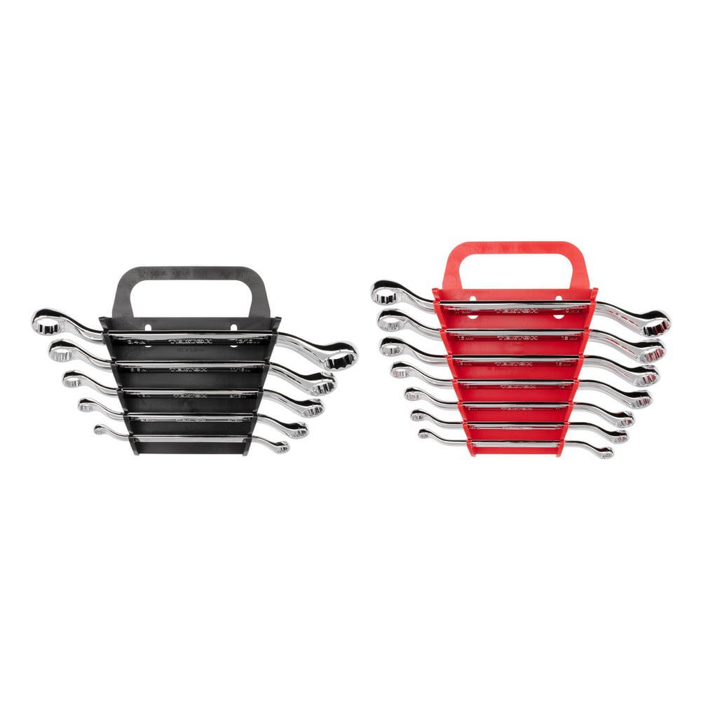 12-pc. 45-Deg Offset Box End Wrench Set (1/4-13/16 in., 6-19 mm) Holders