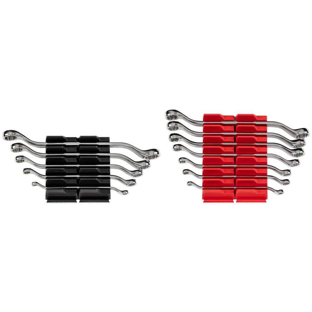 Wrench Sets; System Of Measurement: Inch; Metric ; Container Type: Modular Wrench Organizer ; Material: Steel ; Finish Coating: Chrome ; Non-sparking: No ; Corrosion-resistant: Yes