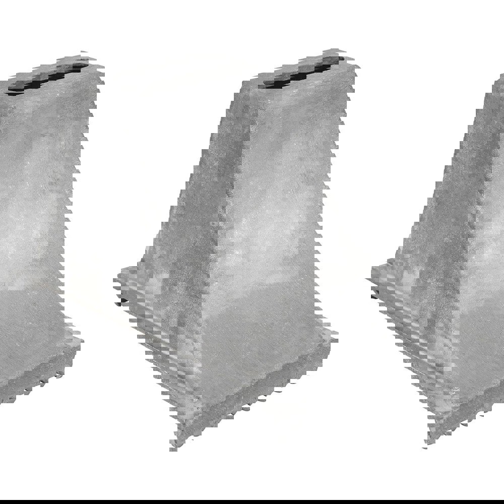 Wheel Chocks; Wheel Chock Type: Wheel Chock ; Base Tread: Smooth ; Construction: Molded ; Surface Tread: Grooved ; Material: Aluminum ; Overall Length (Decimal Inch): 8.5000