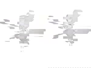 CCY WHIT 42 CEIL FAN 5 BLD W/LGHT