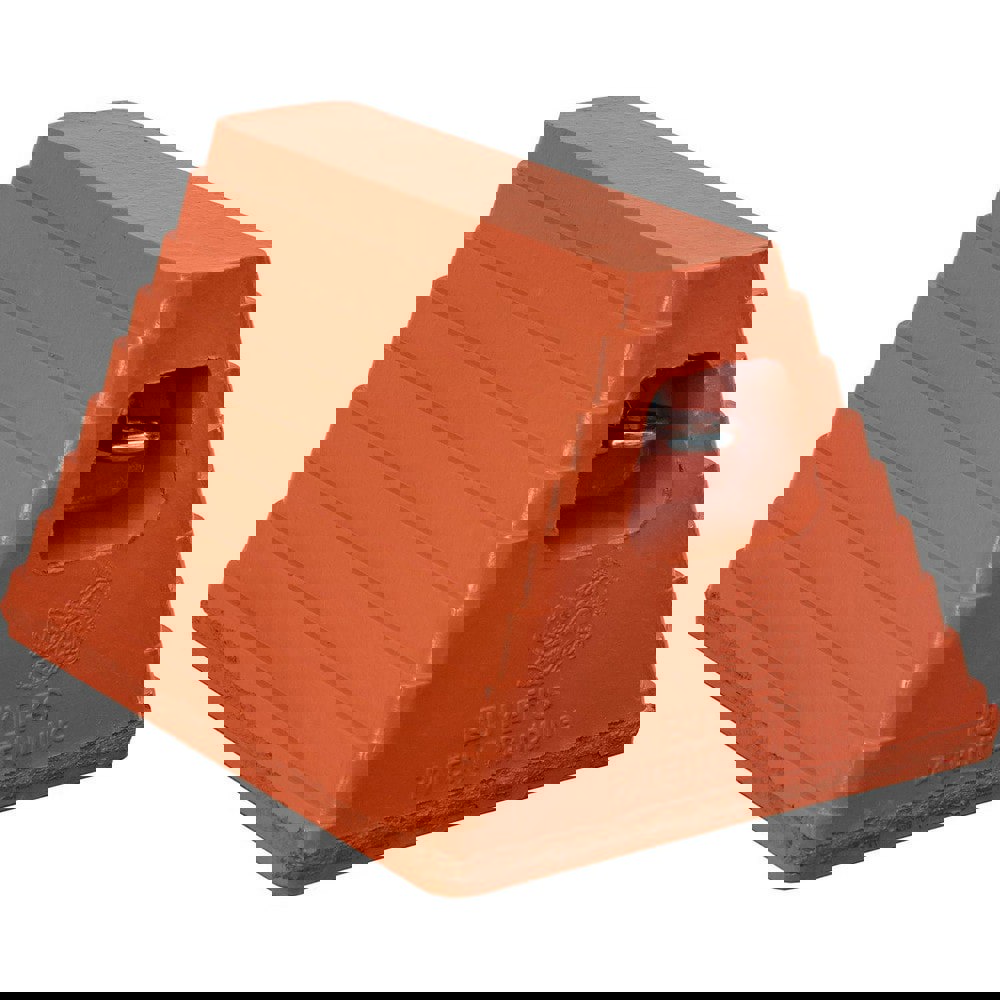 Wheel Chocks; Wheel Chock Type: Wheel Chock ; Base Tread: Grooved ; Width (Inch): 10 ; Height (Inch): 6 ; Construction: Molded ; Depth (Inch): 10