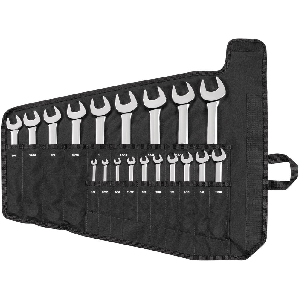 Wrench Sets; System Of Measurement: Inch ; Container Type: Pouch ; Wrench Size: Set ; Material: Steel ; Overall Length: Set ; Non-sparking: No