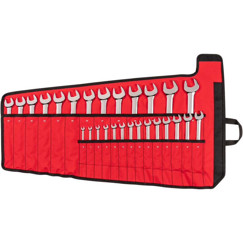 Wrench Sets; System Of Measurement: Metric ; Container Type: Pouch ; Wrench Size: Set ; Material: Steel ; Overall Length: Set ; Non-sparking: No