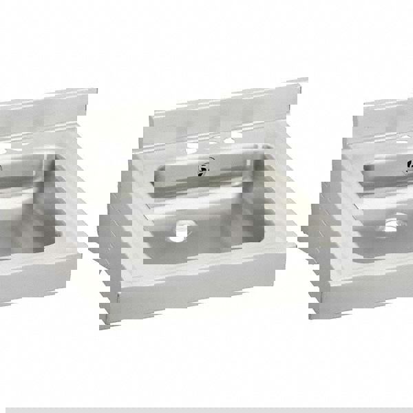 Lavatory Sink: Wall-Hung Mount, 304 Stainless Steel