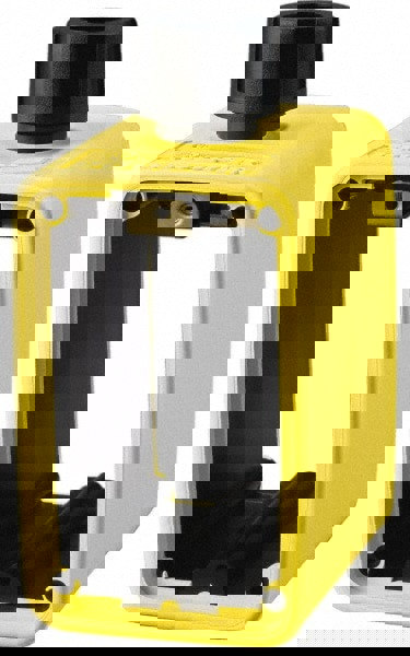 Electrical Portable Outlet Box: Thermoplastic, Rectangle, 6-1/2