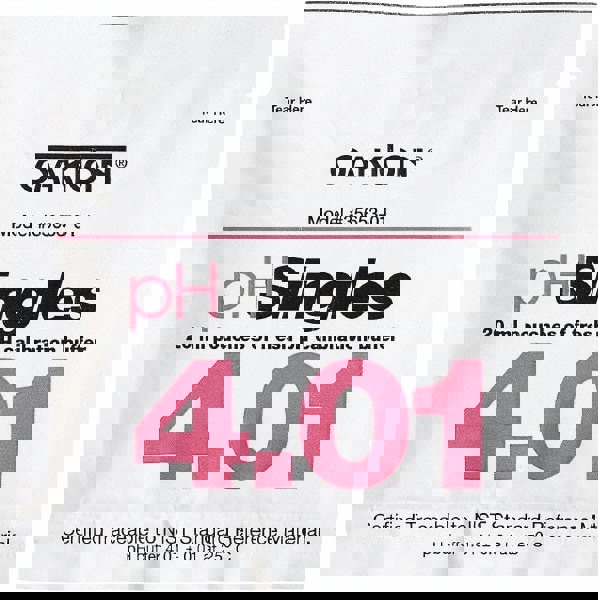 4, 7 and 10% pH Range Rinse Water Pouch