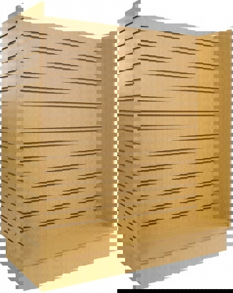 Gondola Slatwall Merchandiser: Use With Slatwall Accessories