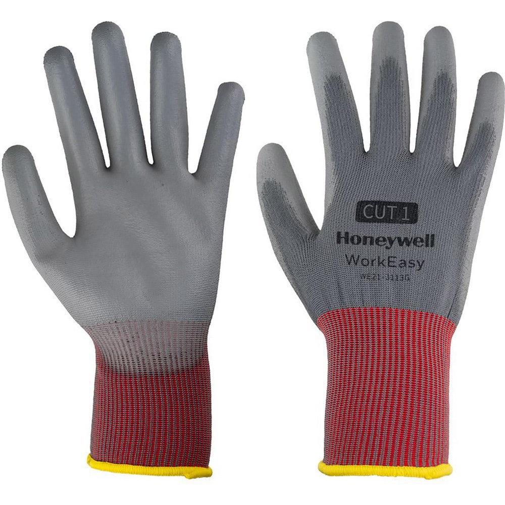 Cut & Puncture Resistant Gloves; Style: Knit ; Coating Material: Microfoam Nitrile ; Coating Coverage: Palm & Fingertips ; Glove Type: Cut, Puncture & Abrasion-Resistant ; ANSI/ISEA Cut Resistance Level: A1 ; Primary Material: Polyester