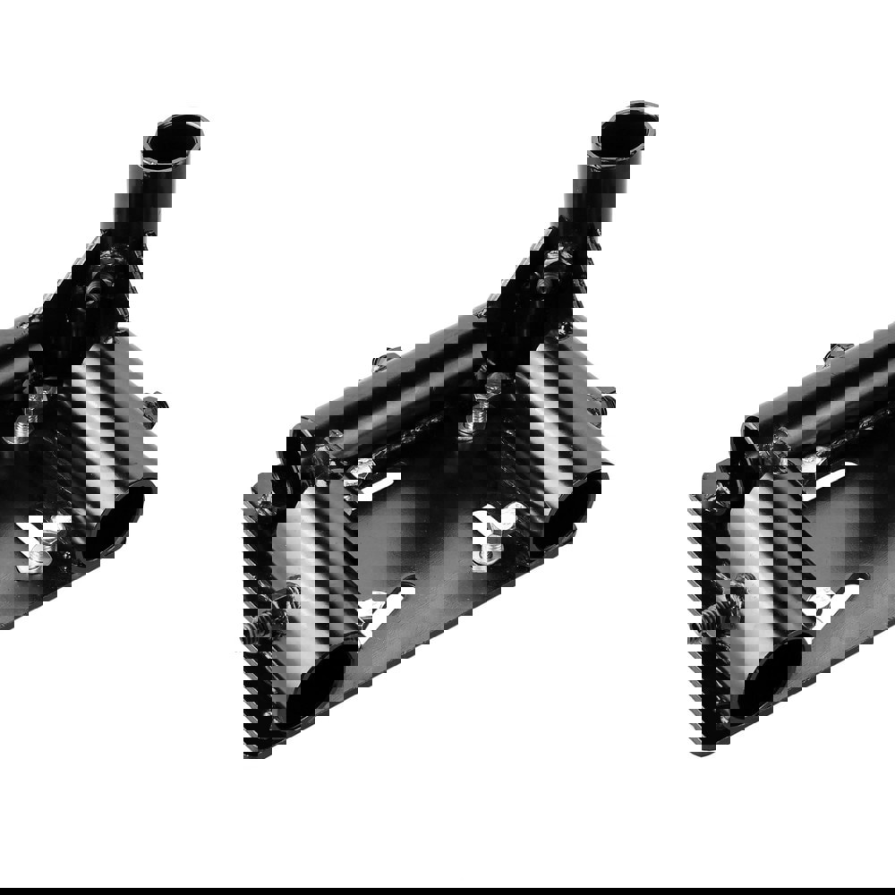 Framing Pipe Accessories; Accessory Type: Caster Plate & Hardware ; For Use With: Flexpipe Systems ; Material: Steel ; Color: Black ; UNSPSC Code: 40175300