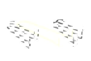 3/4X6 10GA BLK STL WIRE PIPE HOOK