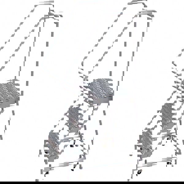 Aluminum Rolling Ladder: 3 Step