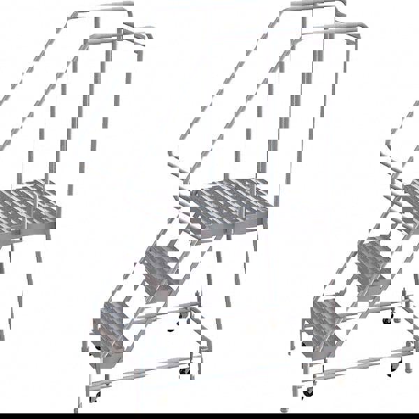 Aluminum Rolling Ladder: 3 Step