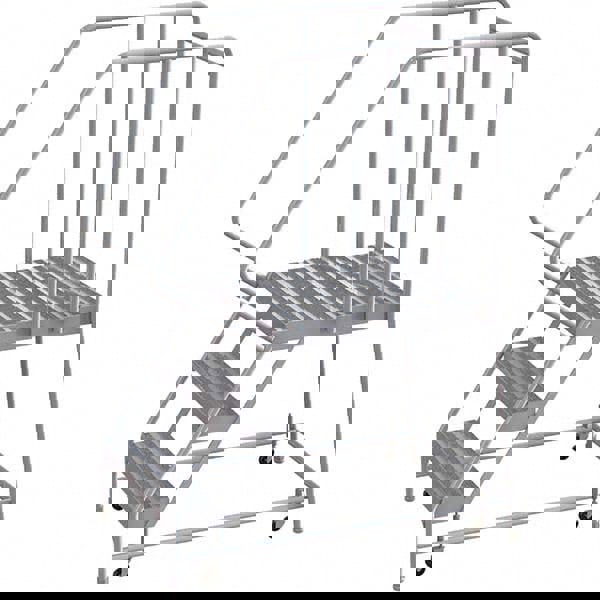 Aluminum Rolling Ladder: 3 Step