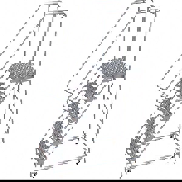 Aluminum Rolling Ladder: 5 Step