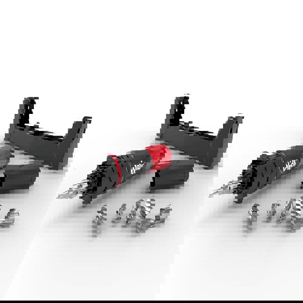 Soldering Iron & Torch Kits; Type: Soldering Iron Kit; Contents: Safety Cap; Operating instructions; PPT11 Hot Air Deflector for Heat Shrink Tubing; PPT10 Hot Knife Tip; Carrying Case; 25-75W Soldering Tool; PPT12 Flame Tip; PPT9 Hot Air Tip; Sponge and T