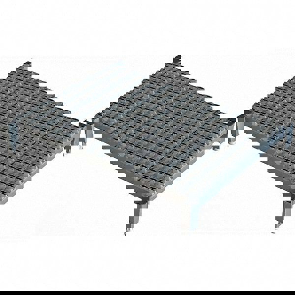 1-Step Steel Work Platform: 800 lb Capacity, 24