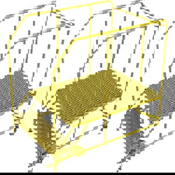 Steel Rolling Ladder: 2 Step