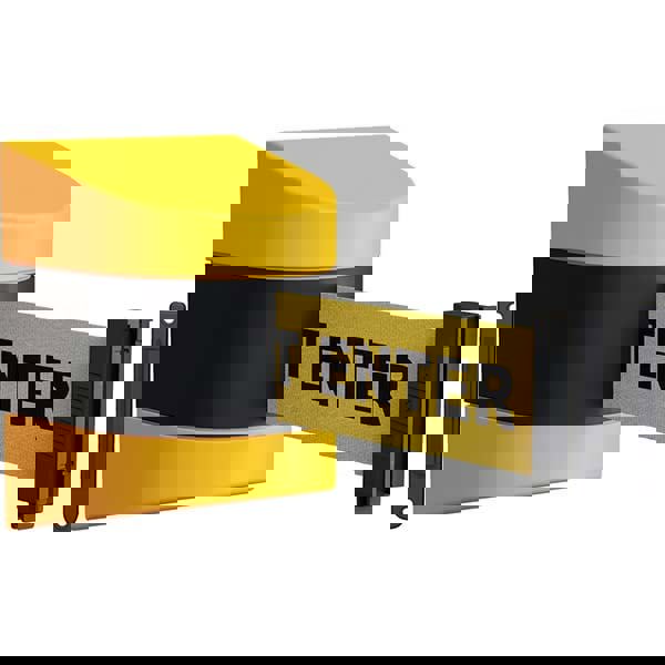 Wall-Mount Retractable Belt Barrier: Black