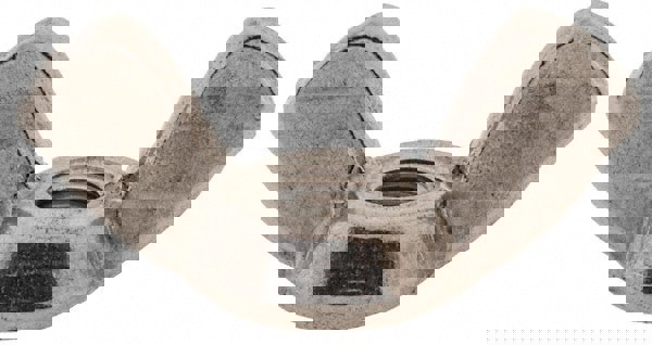 M4x0.70 Metric Coarse, Stainless Steel Standard Wing Nut