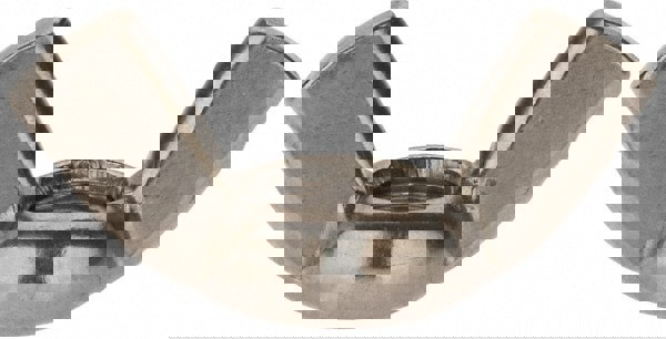 M12x1.75 Metric Coarse, Stainless Steel Standard Wing Nut