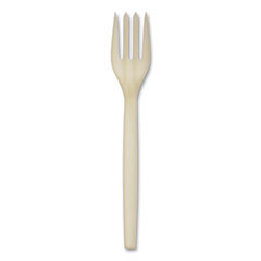 Paper & Plastic Cups, Plates, Bowls & Utensils; Flatware Type: Forks ; Color: Cream ; Disposable: Yes ; Standards: N/A ; Package Quantity: 50 ; UNSPSC Code: 0052151503